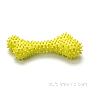 Brinquedos de borracha Molar dente unha osso animal de estimação